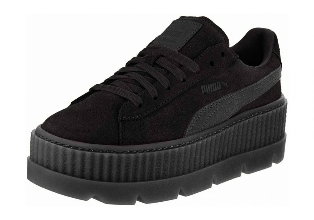 Puma Fenty Suede Cleated Creeper - PUMA BLACK (36626804)