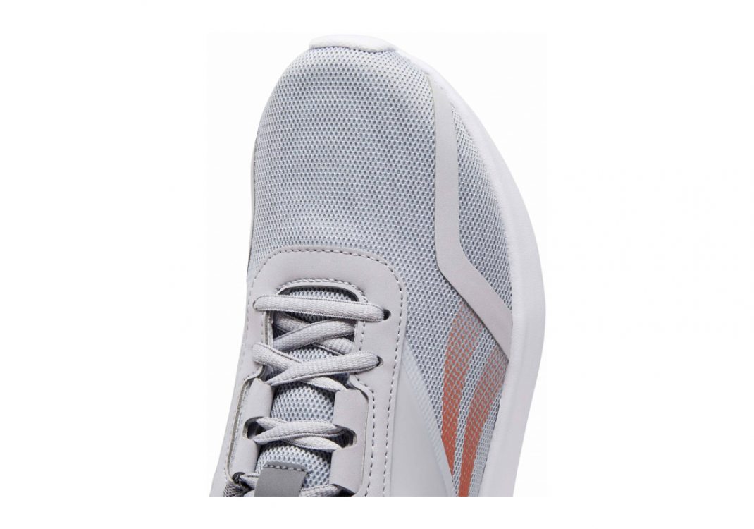 Reebok EnergyLux 2 - Gris Clair Gris Argent Orange Vif (FV5106)