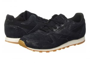 Reebok Classic Leather Clean Exotics - Black/Chalk (AUX70)