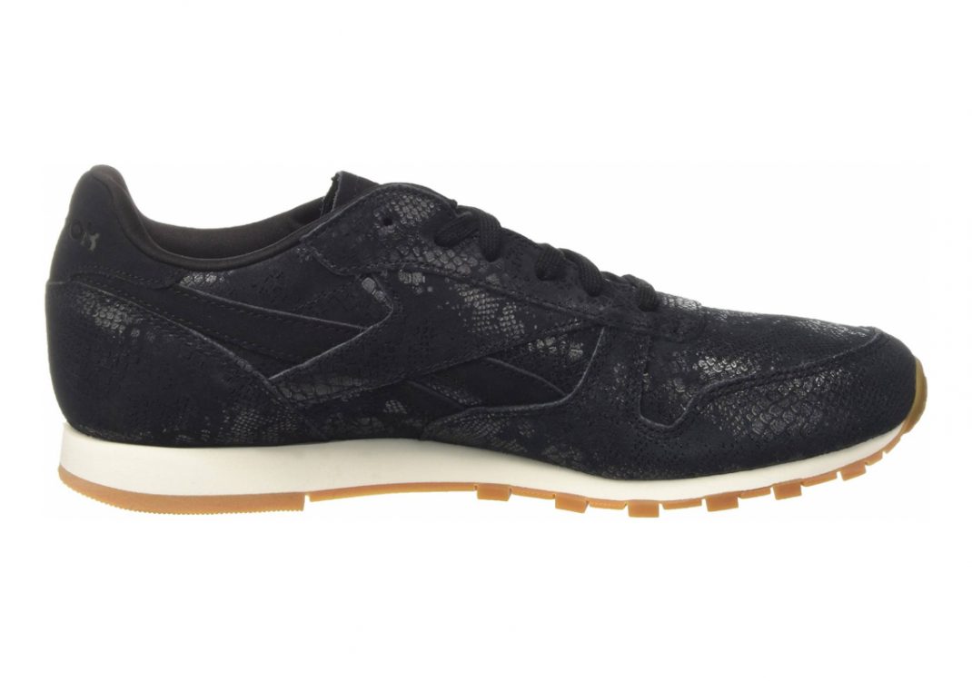 Reebok Classic Leather Clean Exotics - Black/Chalk (AUX70)