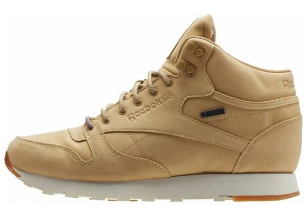 Reebok Classic Leather Mid GTX-Thin - BEIGE/PAPERWHITE-GUM (BS7882)