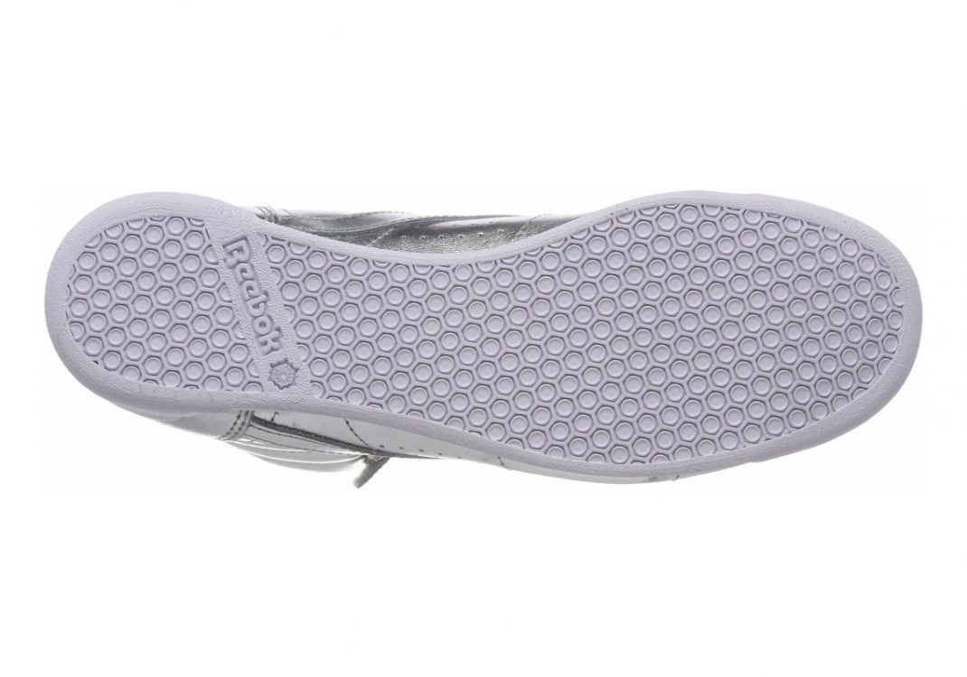 Reebok Freestyle Hi Metallic - Silver (BS9944)