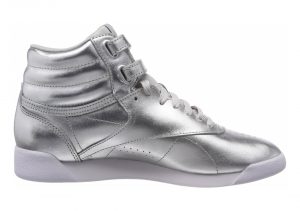 Reebok Freestyle Hi Metallic - Silver (BS9944)