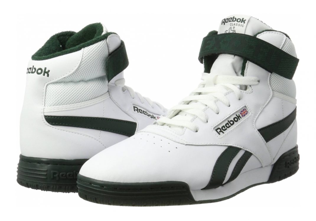 Reebok Ex-O-Fit Clean Hi S - White/Dark Forest (BS5324)