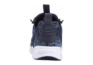 Blue Slate Faux Indigo White (V69498)