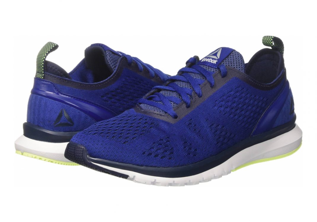 Reebok Print Smooth Clip Ultraknit - Azul Azul Deep Cobalt Coll Navy Electric Flash Wht 000 (BS5132)