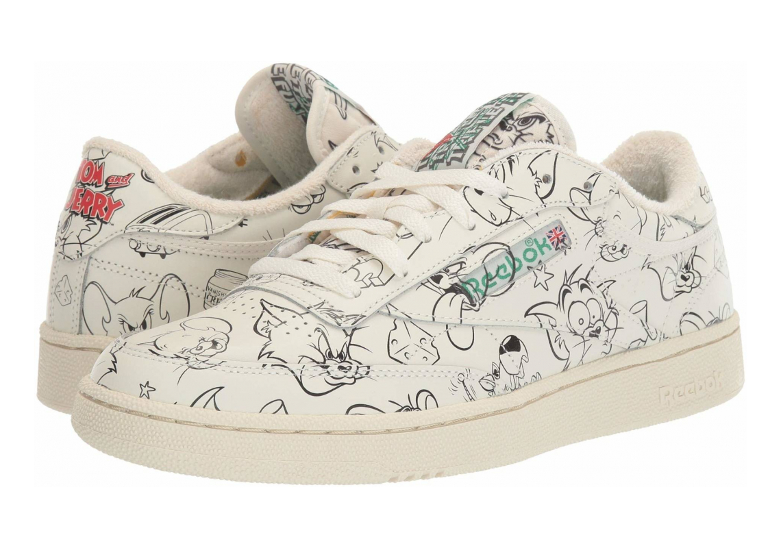 Tom jerry cheap reebok club c