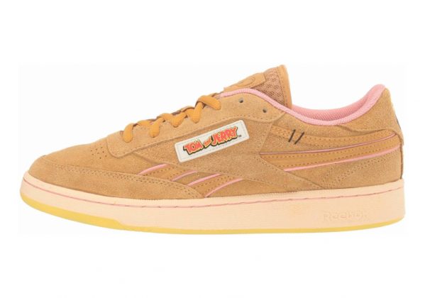 Reebok Tom And Jerry Club C Revenge - Brown (FW4632)