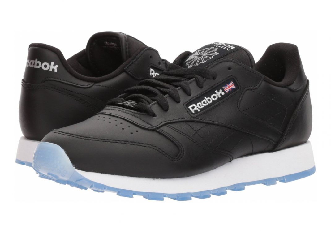 Reebok Classic Leather Ice - Black White Silver Ice (V48520)