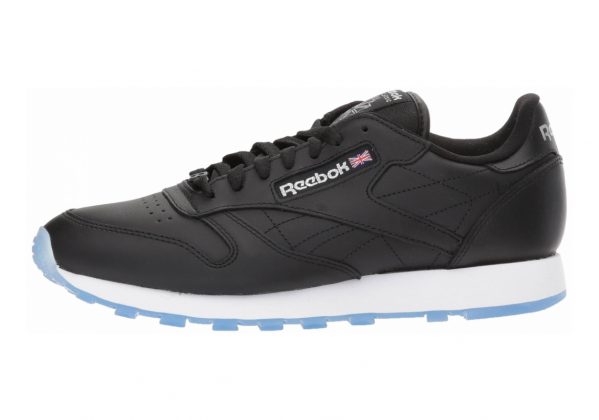 Reebok Classic Leather Ice - Black White Silver Ice (V48520)