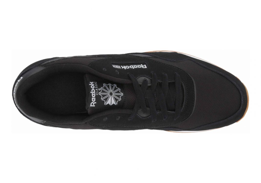 Reebok Classic Nylon Ripple - Noir Blanc Gris Gomme (DV6762)