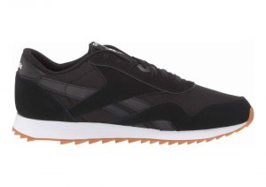 Reebok Classic Nylon Ripple - Noir Blanc Gris Gomme (DV6762)