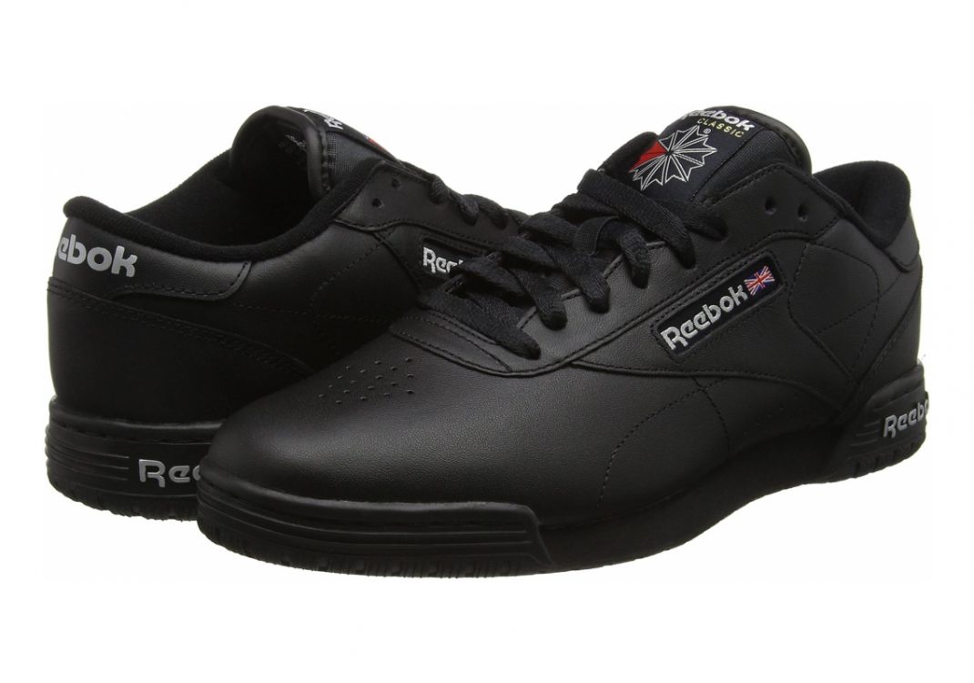 Reebok Ex-O-Fit Lo Clean Logo INT - Black Int Black Silver Silver (AR3168)