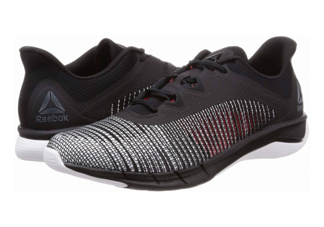 Reebok Fast Tempo Flexweave - Black White Neon Red (CN6610)
