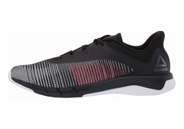 Reebok Fast Tempo Flexweave - Black White Neon Red (CN6610)