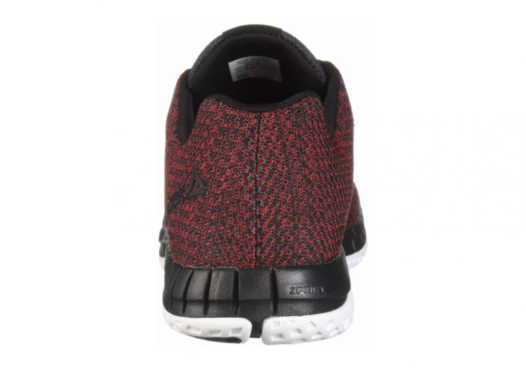 Reebok Print Run ULTK - Ash Grey Coal Primal Red White Black Silver (CN1115)