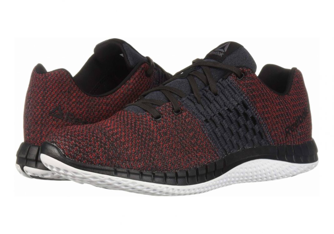 Reebok Print Run ULTK - Ash Grey Coal Primal Red White Black Silver (CN1115)