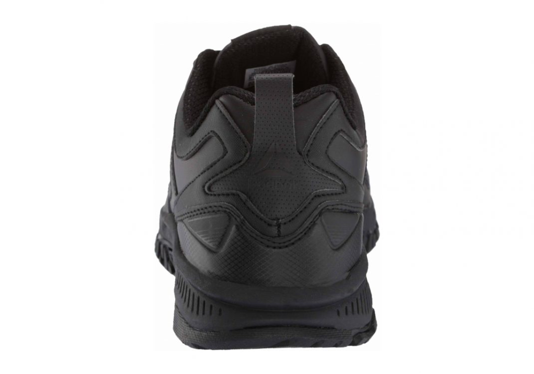 Reebok Ridgerider Leather - Black Black Black Wide E (CN0957)
