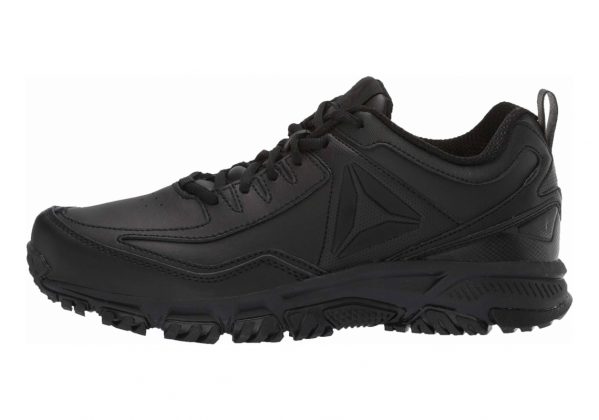 Reebok Ridgerider Leather - Black Black Black Wide E (CN0957)