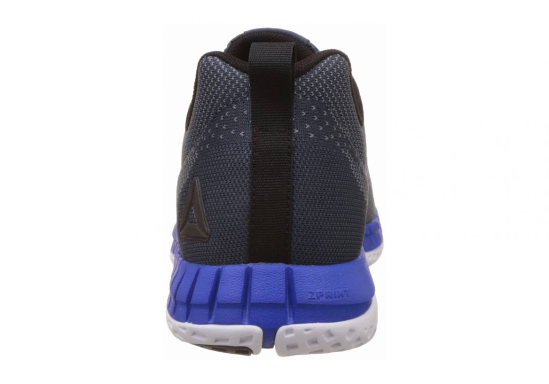 Reebok Print Run Prime Ultraknit - Grau Asteroid Dust Smoky Indigo White Black Vital Blue (BS6976)