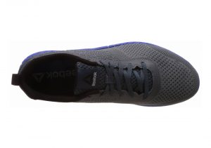 Reebok Print Run Prime Ultraknit - Grau Asteroid Dust Smoky Indigo White Black Vital Blue (BS6976)