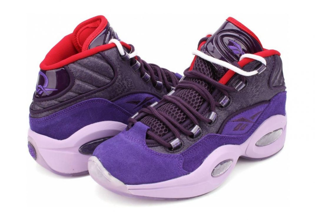 Reebok Question Mid - Purple Purple Red (V61429)