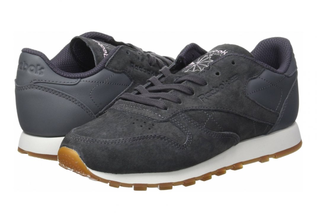 Reebok Classic Leather EB - Gris Ash Grey Alloy Charming Pink Chalk (BS5113)