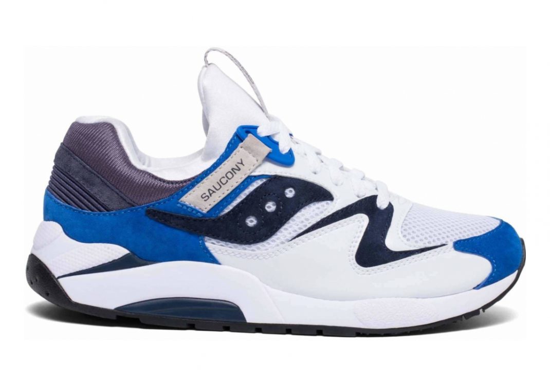Saucony Grid 9000 - White/Blue (S704391)