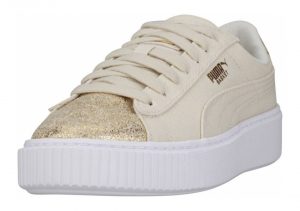 Puma Basket Platform Canvas - Beige (36649401)