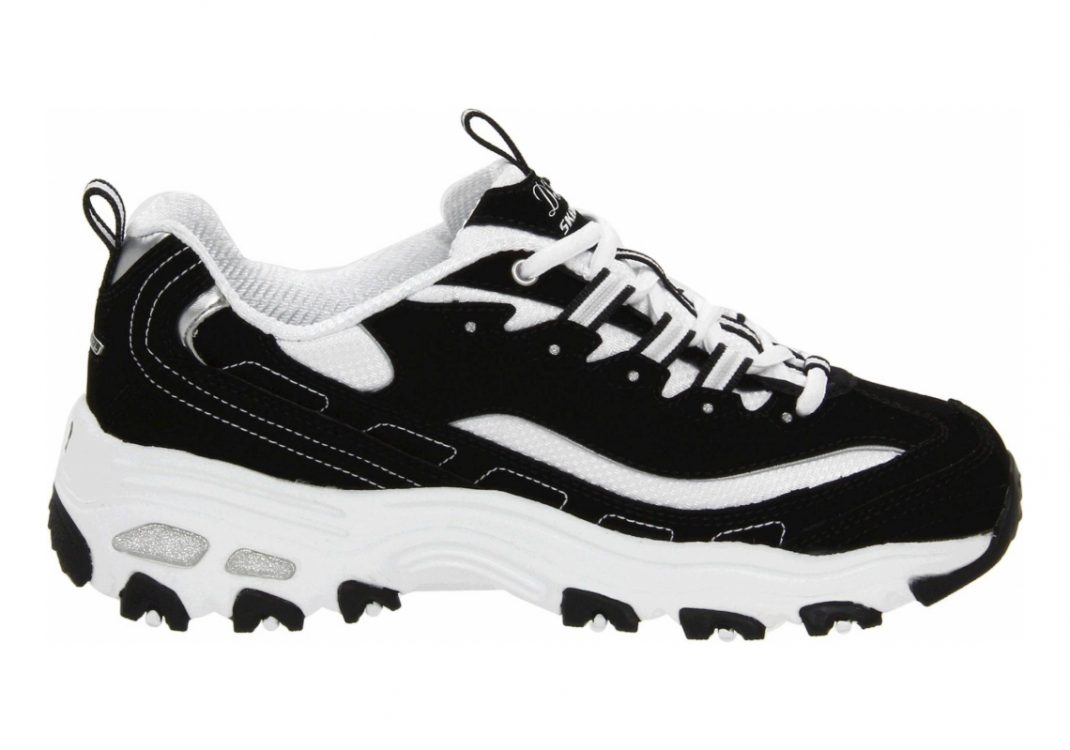 Skechers D'Lites - Extreme - Color Gris (BKW)