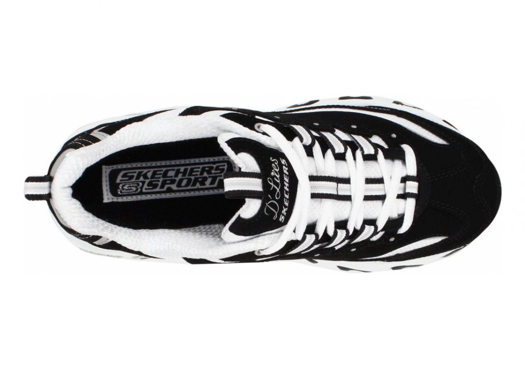 Skechers D'Lites - Extreme - Color Gris (BKW)