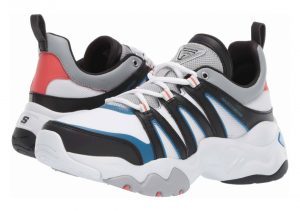 Skechers D'Lites 3.0 - Trendy Feels - White/Black/Blue (WBKB)