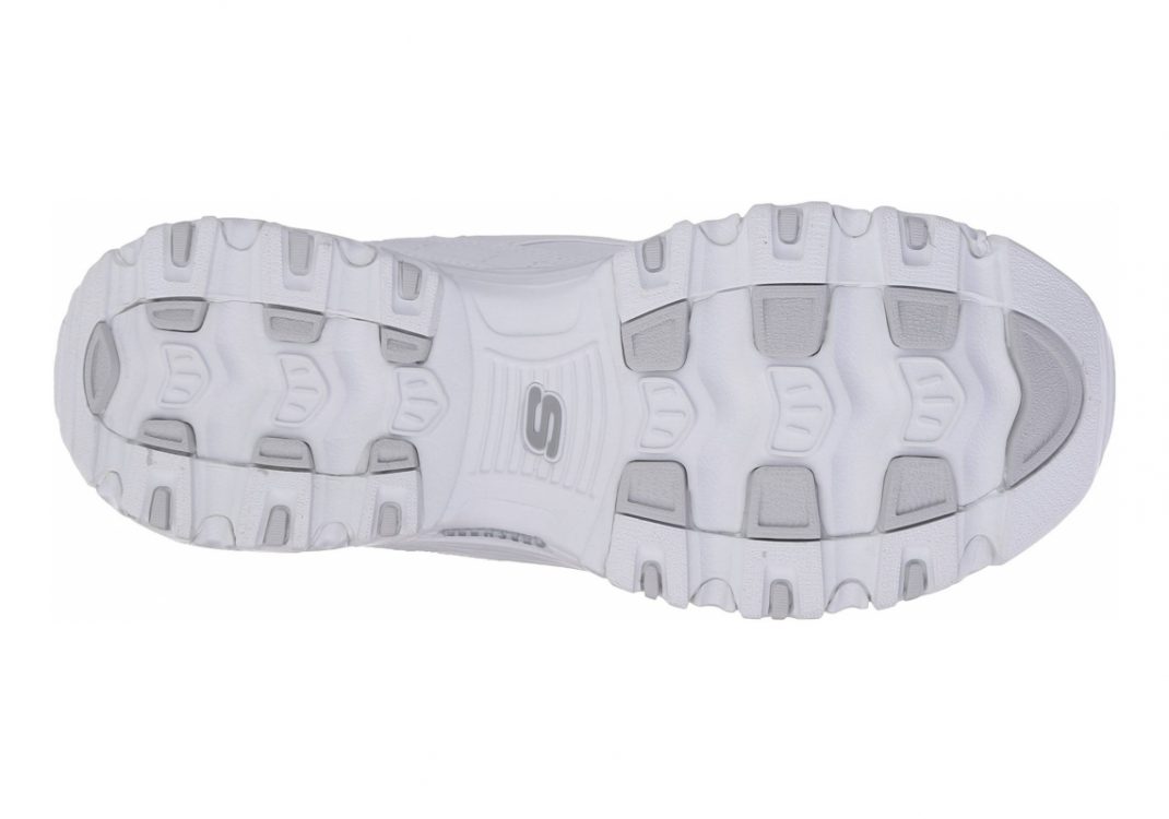 Skechers D'Lites - Me Time - White Silver (WSL)