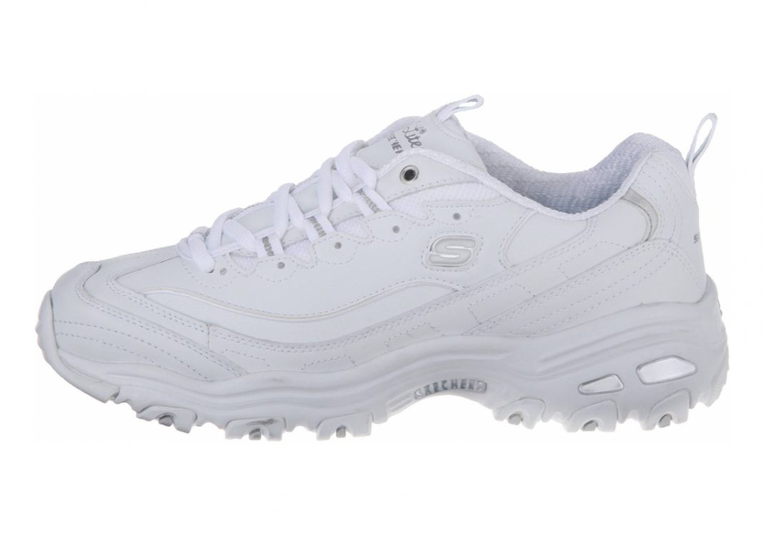 Skechers D'Lites - Me Time - White Silver (WSL)