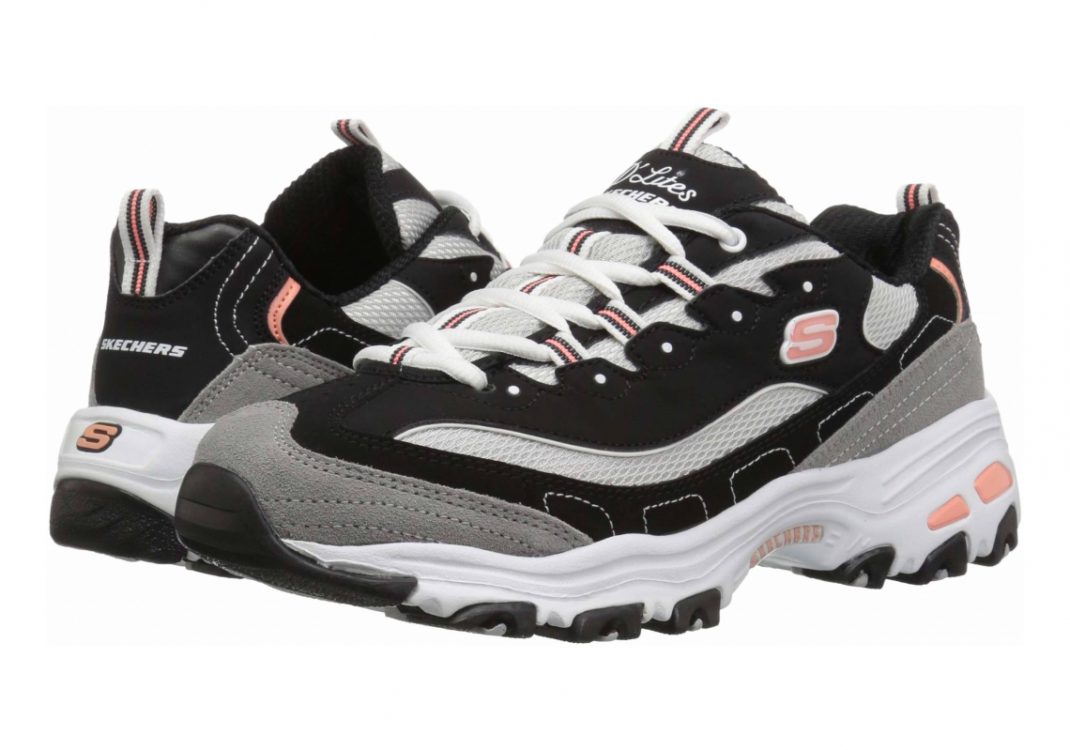 Skechers D'Lites - New Journey - Black Black 11947 Bkwg (205)