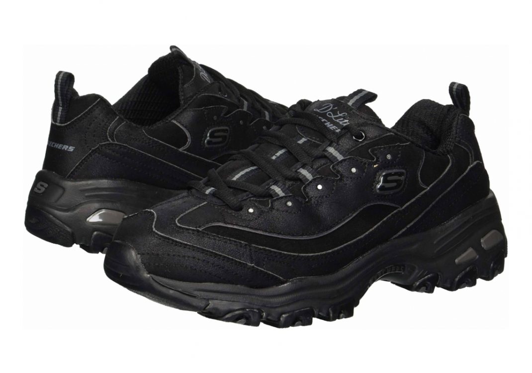 Skechers D'Lites - New School - Black (007)