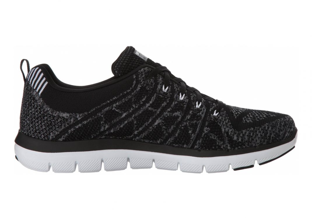 Skechers Flex Advantage 2.0 - Talamo - Black/White (011)