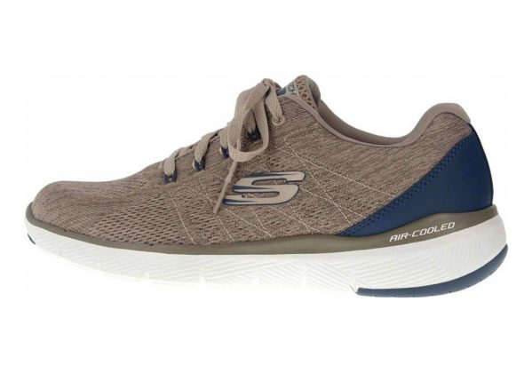 Skechers Flex Advantage 3.0 - Stally - Beige Taupe Blue Tpbl (TPBL)