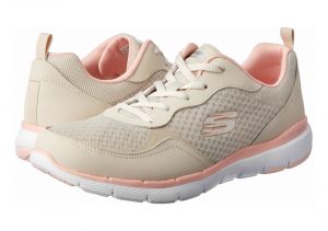 Skechers Flex Appeal - Beige (NATU)