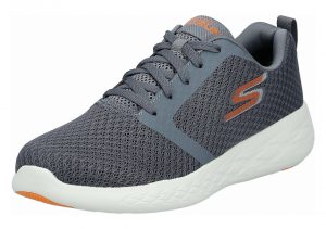 Skechers GOrun 600 - Grey Charcoal Textile Orange Trim Ccor (213)