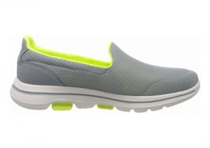 Skechers GOwalk 5 - Fantasy - Gray/Lime (507)