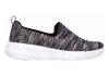 Skechers GOwalk Joy - Terrific - Black Black Grey Bkgy (BLAC)