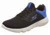 Skechers GOrun Focus - Athos - Black Black Textile Blue Trim Bkbl (977)