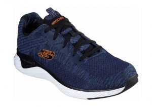 Blue Navy Mesh Synthetic Black Trim Nvbk (600)