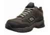 Skechers Work Relaxed Fit: Soft Stride - Canopy Comp Toe - Brown Black (203)