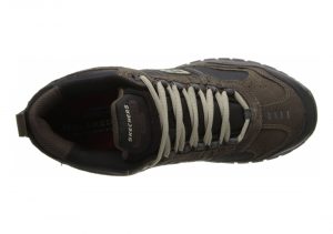 Skechers Work Relaxed Fit: Soft Stride - Canopy Comp Toe - Brown Black (203)