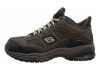 Skechers Work Relaxed Fit: Soft Stride - Canopy Comp Toe - Brown Black (203)