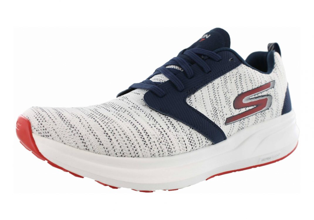 Skechers GOrun Ride 7 - White Blue Red (WBLR)