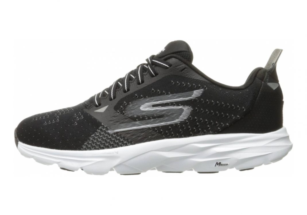 Skechers GOrun Ride 6 - Black Black White (BKW)