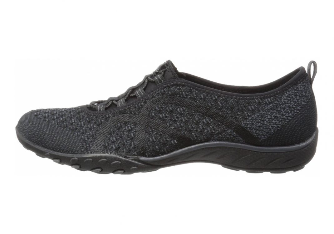 Skechers Relaxed Fit: Breathe Easy - Fortune Knit - Black (BLK)